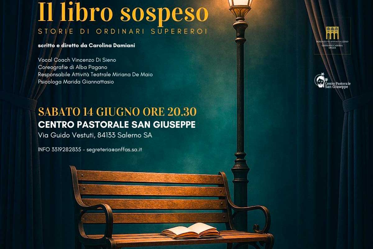 Sabato 14 giugno Spettacolo Teatrale del Laboratorio “La Girandola” Il Libro Sospeso – Storie di ordinari supereroi 