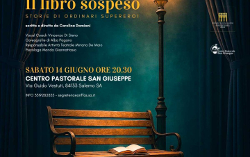 Sabato 14 giugno Spettacolo Teatrale del Laboratorio “La Girandola” Il Libro Sospeso – Storie di ordinari supereroi 