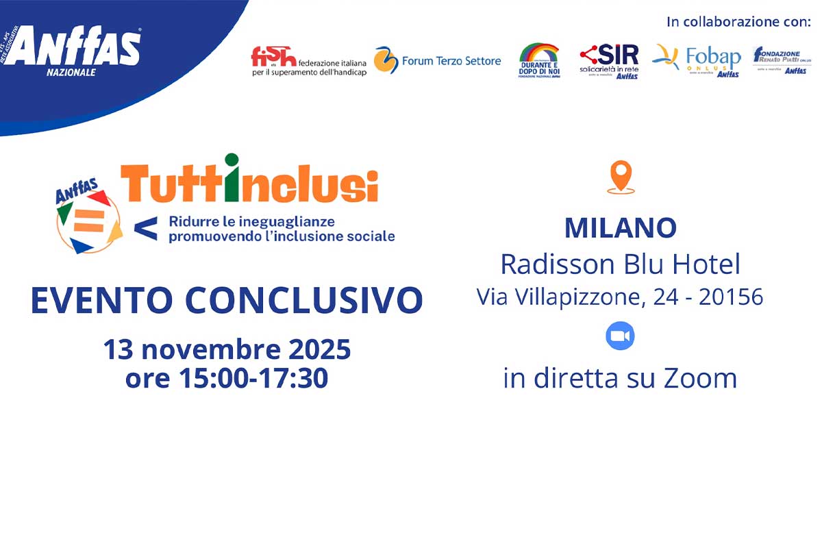 TuttInclusi: a Milano l’evento finale del progetto